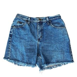 High Rise mom Riders cut off shorts